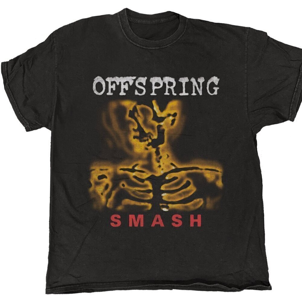The Offspring Smash Vintage Style Punk Rock Graphic Unisex T-Shirt .